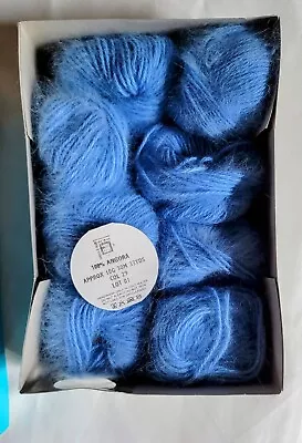 100% Angora Rabbit Hair Vintage Yarn. La Boule De Neige By Plymouth 10G 30M 33yd • $85