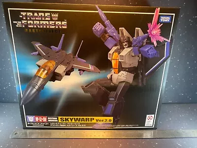 Hasbro Transformers Takara Tomy Masterpiece MP-52 Plus SW Skywarp Action Figure • $179.99