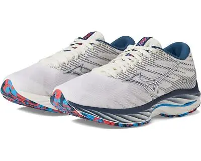 New Women's Mizuno Wave Rider 26 Running Shoes Size 8 Snow White/Silver 411337 • $62.99