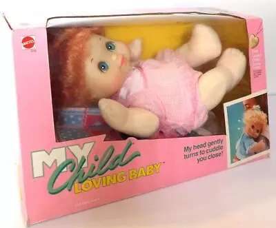 Mattel Doll MY CHILD LOVING BABY DOLL #3038 1987 NEW NRFB • $89.95