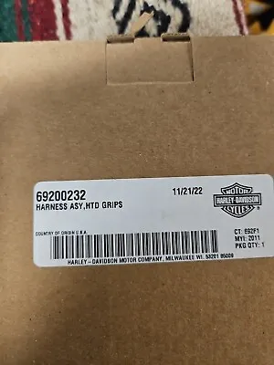 Harley Heated Grip Harness 69200232 • $19.99