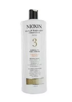 Nioxin System 3 Scalp Therapy Hair Thickening Conditioner 33.8 Oz • $24.80