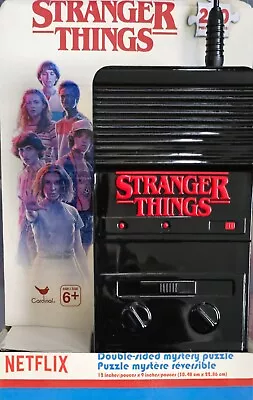 NEW Stranger Things Double-Sided Mystery Puzzle Collectible Walkie Talkie 200pc • $8.69