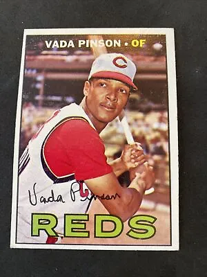 $7.99 • Buy Vada Pinson 1967 Topps - Cincinnati Reds HI NUMBER #550 EX