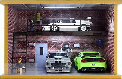 Display Case For 1/24 Scale Diecast Cars And Speed Champions Cars With Clear Acr • $96.99