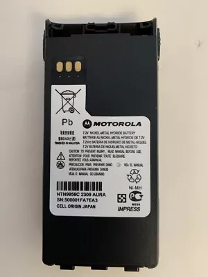 Motorola Ntn9858c New Original Oem Impres 2100mah Nimh Battery • $59.88