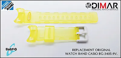 Replacement Original Watch Band Casio BG-340S-9V • $24.16