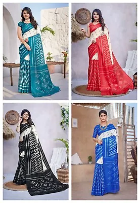 Sari Party Wear New Indian Designer Fancy Women Ethnic Pakistani Bollywood Saree • $22.99