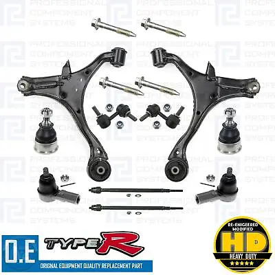 For Honda Civic Type R Ep3 Front Suspension Wishbone Control Arms Links Rod Ends • $273.79