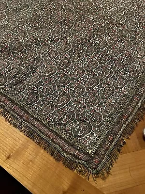 Antique Hand Made Woven Textile Hamadan Termeh Over 200 Years Old • $1599