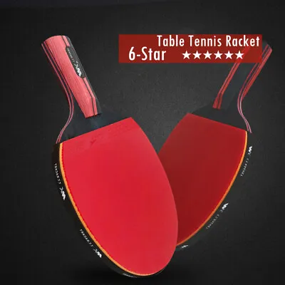 $41.39 • Buy 1 Pair Professional Shakehand Longhand FL Table Tennis Ping Pong Racket Bat