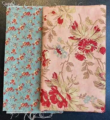 Wuthering Heights Three Sisters Moda Fabrics Floral Cotton Quilt Fabric 1.5+Yard • $16