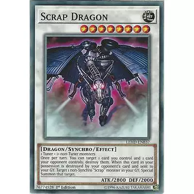 Yu-Gi-Oh Scrap Dragon - LEHD-ENB37 - Common Card - 1st Edition • £0.99