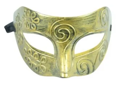 Men Roman Gladiator Masquerade Costume Eye Mask Cosplay Costume Simplicity • $6.49