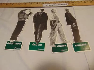 Vintage Lot Of 4 Bookmarks Stand Up's Kabalci Arsoy Hesse Truffaut Ozkul 7 1/4   • $17.99