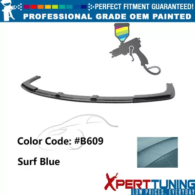 Fits Civic 06-11 Mugen RR Front Bumper Lip ABS #B609 Surf Blue • $299.99