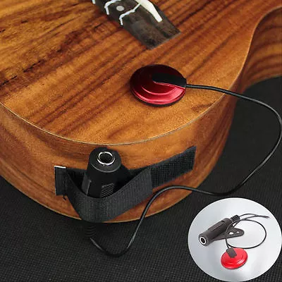 Acoustic Piezo Contact Microphone Pickup For Guitar Violin Mandolin Ukulele UK%: • $11.40