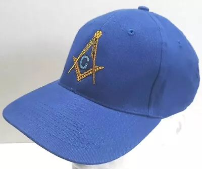 Masonic Lodge Mt Etna Indiana # 333 Strapback Blue Hat Ball Cap Youth  • $10.99