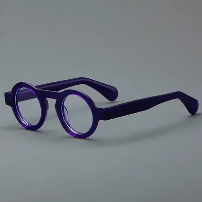 Oversize Thick Acetate Round Eyeglass Frames Men Women Unisex Glasses • $28.99