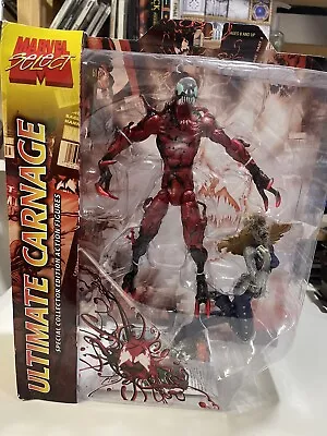 Diamond Select Marvel ULTIMATE CARNAGE 8  Action Figure Set Spider-Man 2005 NEW • $60