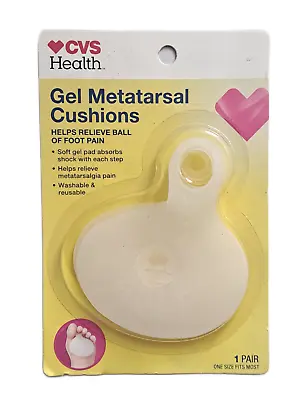 1 Pair Of Gel Cushion Metatarsal Pads One Size Fits Most • $8.49