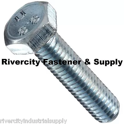 (25) M7-1.0x35 Hex Head Cap Screws M7x35 Bolts 7mm X 35mm Grade 8.8 Zinc • $19.88