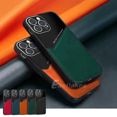 $6.45 • Buy Hybrid Leather Shockproof Case Cover For Apple IPhone 14 13 Pro Max 12 11 XS XR