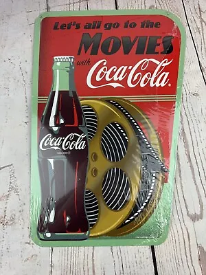 Open Road Brands Retro Coca-Cola Metal Wall Decor Movie Reel Art 11.25x16.875  • $24.90