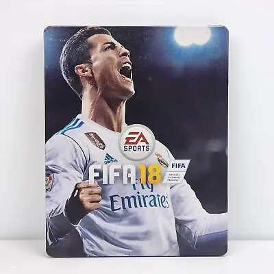 FIFA 18 PlayStation 4 PS4 Videogame Football Soccer EA Sports Steelbook Case • $13.45