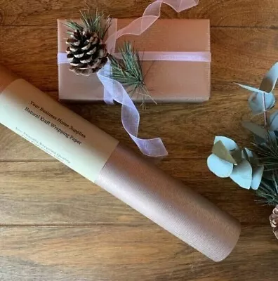 £74.65 • Buy KRAFT Eco Friendly Metallic Copper Christmas Birthday Wrapping Paper  Sheet Roll