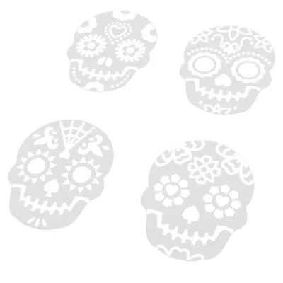 Cupcake Toppers Cake Stencils Day Of The Dead Fondant Molds • £8.39