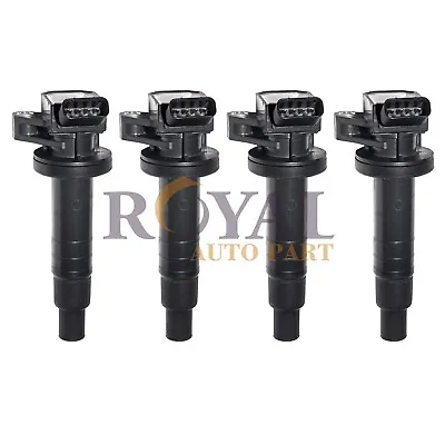 4 Ignition Coil For 2000-2008 Toyota Celica Matrix Pontiac 1.8L UF247 9091902339 • $45