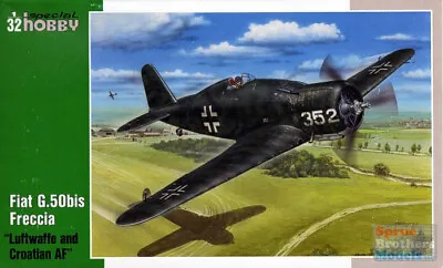 SPH32058 1:32 Special Hobby Fiat G.50bis Freccia 'Luftwaffe And Croatian AF' • $64.99