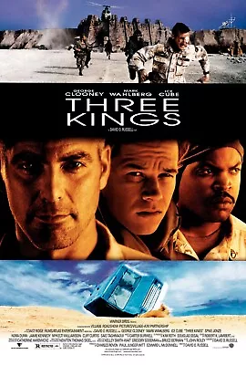 Three Kings Movie Poster (a)  - 11  X 17  - George Clooney Mark Wahlberg • $13.96