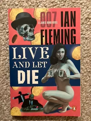 Live And Let Die Ian Fleming James Bond 1954/2003 Penguin Pulp Cover Reissue Ex • $28