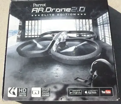 Parrot AR Drone 2.0 Elite Edition Quadcopter Quadricopter No Charger • $79.85