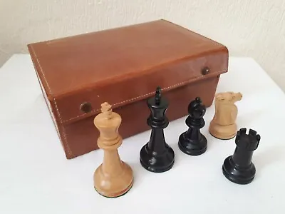 £750 • Buy Jaques London Staunton Ebony Boxwood Chess Pieces 3.8  Weighted, Hand Crafted