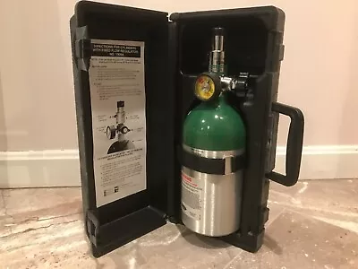 Portable Medical Oxygen Cylinder M7 With Fixed Flow Regulator In Carrying Case • $99