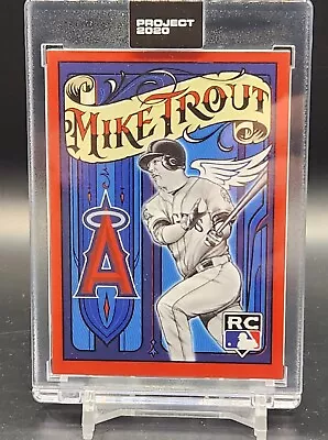 Topps Project 2020 MIKE TROUT #400 By Mister Cartoon - LA Angels PR /12452 • $1