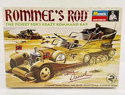 Monogram Rommel's Rod Tom Daniel 1:24 Plastic Model Kit 85-4260 New Sealed • $49.95