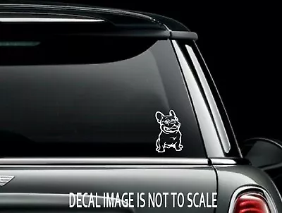 $8.79 • Buy French Bulldog Vinyl Car Truck Window Decal Bumper Sticker US Seller
