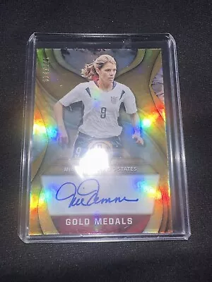 2020 Panini Gold Standard Soccer Mia Hamm Gold Medal Rare Autograph 133/149 • $149.99