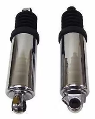 12  Lowered Chrome Standard Air Shocks  Harley Electra Glide Road King Street  • $149.96