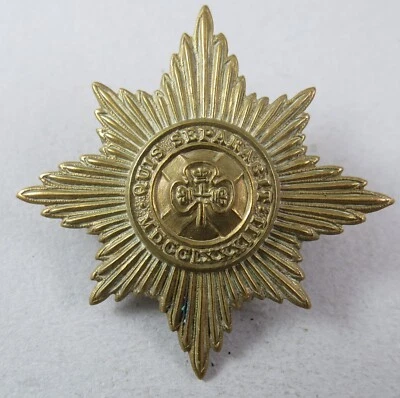 £5 • Buy Military Brass Badge The Irish Guards British Army Infantry