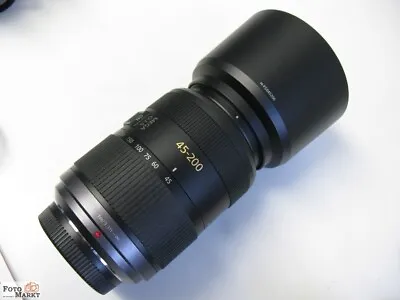 Lumix G 4-5 6/45-200 MM (=90-400 MM) H-FS045200 Ois Image Stabilizer Lens • £302.67