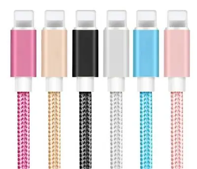 $4.99 • Buy Charger Extra Long Nylon Braided USB Charging Cable For IPhone Xs Max X 8