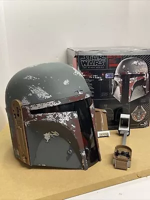 Official Star Wars Hasbro Black Series Boba Fett 40th Helmet Empire Edition LNC • £173.56