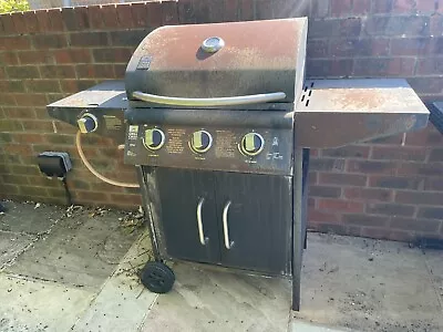 Working Gas BBQ Grill Chef By Landmann 3 Burner • £9.99