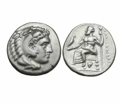 Alexander The Great III Drachm Sterling Repro Ancient Greek Coin • $50
