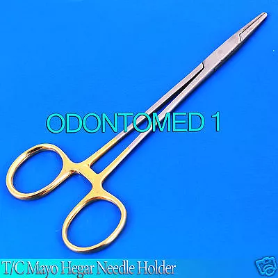 T/C Mayo Hegar Needle Holder 7  Serrated Dental Surgical Instruments  • $8.75